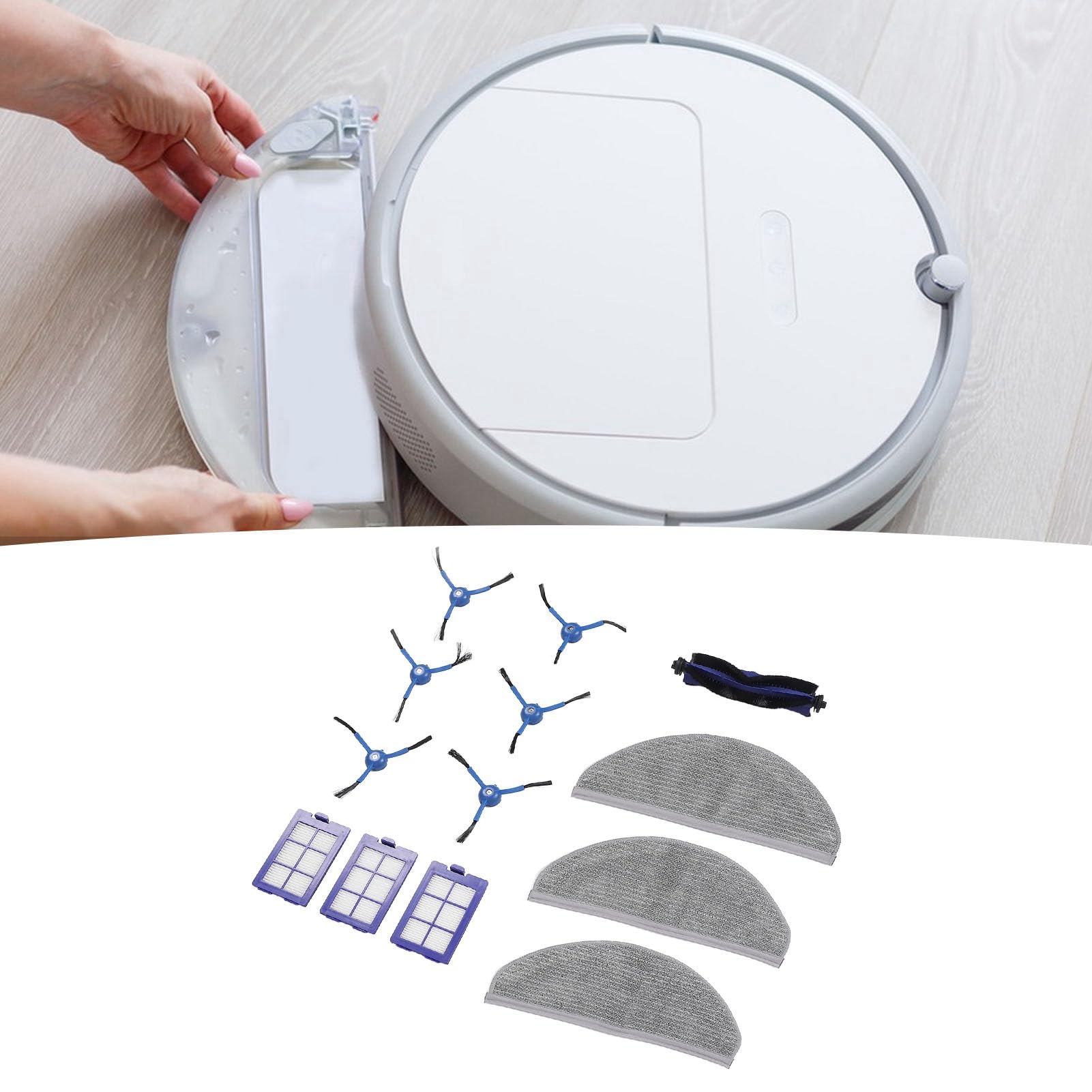 Kit di accessori la sostituzione dell'aspirapolvere , 6 spazzole RoboVac X8