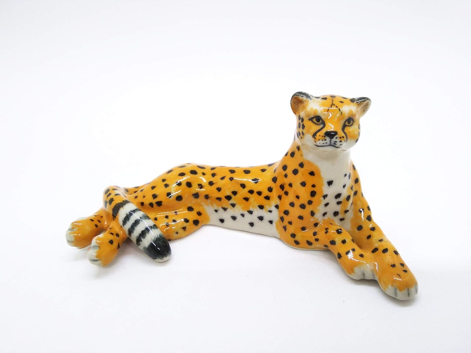 Buy WitnyStore Cheetah Figurines Collectible Animal Art Miniature