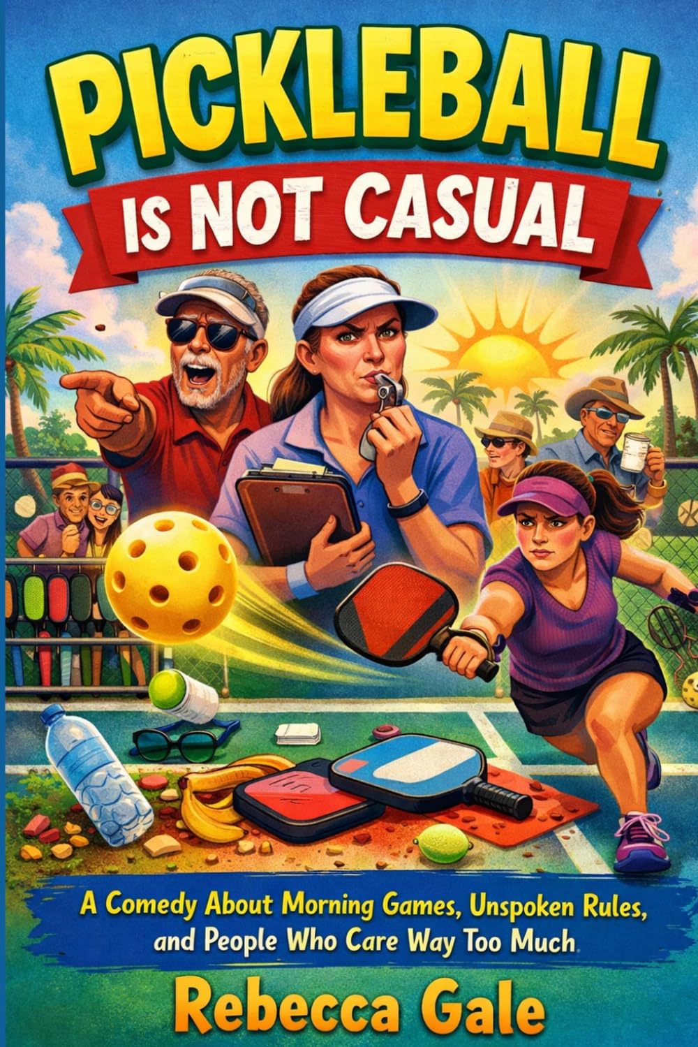 PICKLEBALL IS NOT CASUAL: A Comedy About Morning Games, Unspoken Rules, and People Who Care Way Too Much