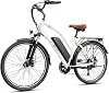Jasion CB1 Electric Bike for Adults, 1000W Motor Peak Ebike, 450Wh Removeable Battery, 26 City Cruiser Bicycle, 22 MPH Commuter Women Ebike, 7-Speed Gear