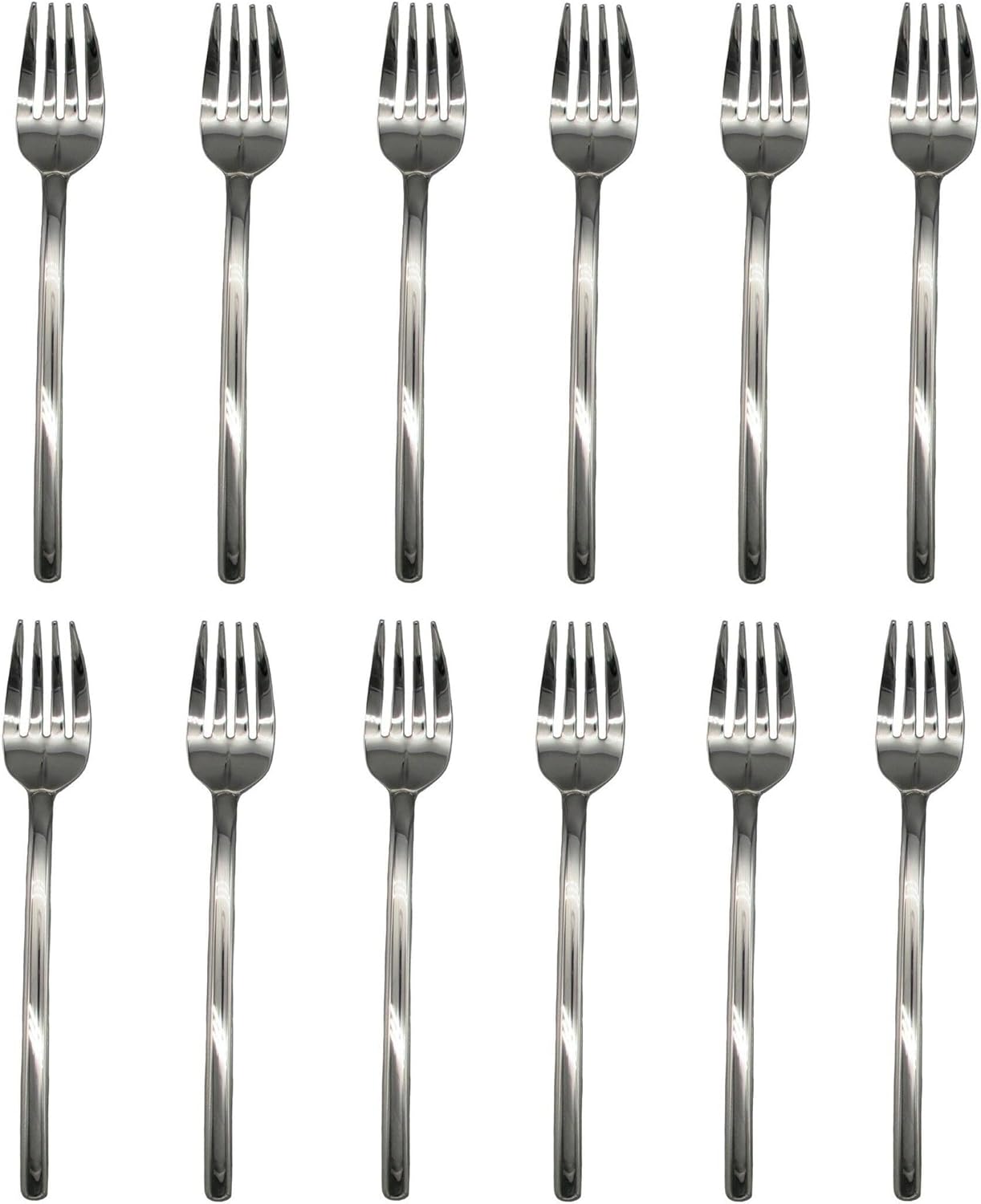 Mikasa Zena 18/8 Stainless Steel Salad Fork (Set of Twelve)