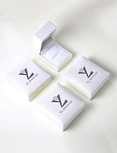 Miniatura 7 de YL Anillos de nudo celta de plata de ley 925, anillo trenzado con circonita cúbica infinito para mujer