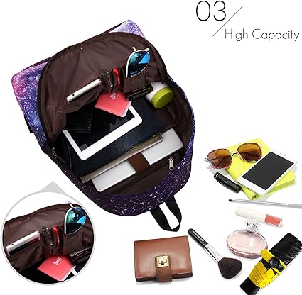 Kinder - Blauwe - Met laptopvak - Middelbare school - Casual
