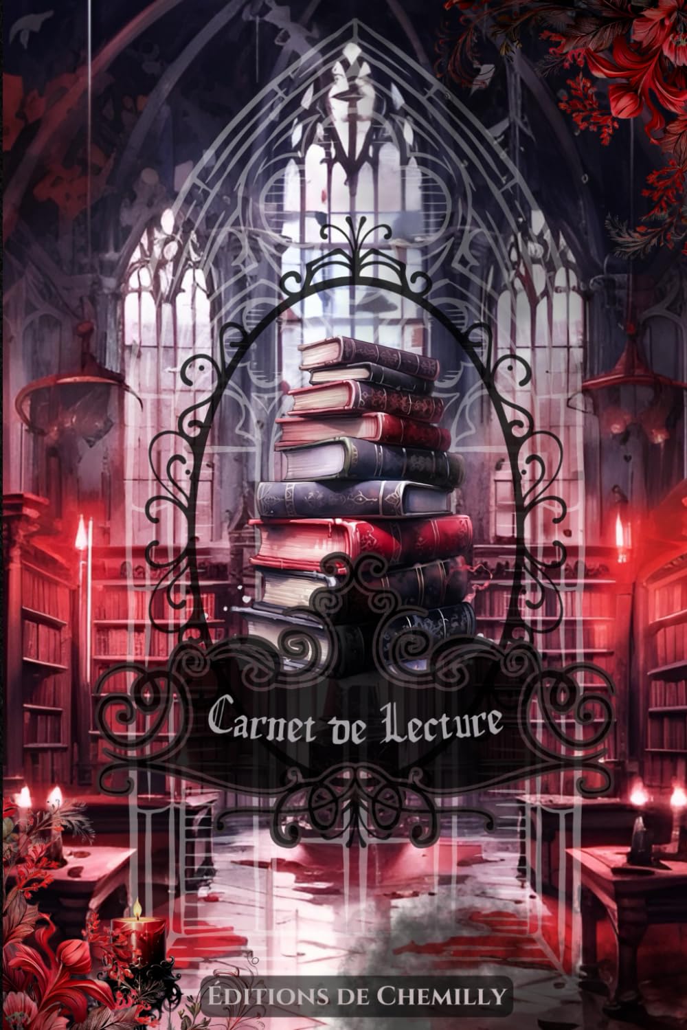 Independently published Carnet de lecture - Dark Academia: Journal de lecture - Reading Journal - 100 fiches de lecture à compléter