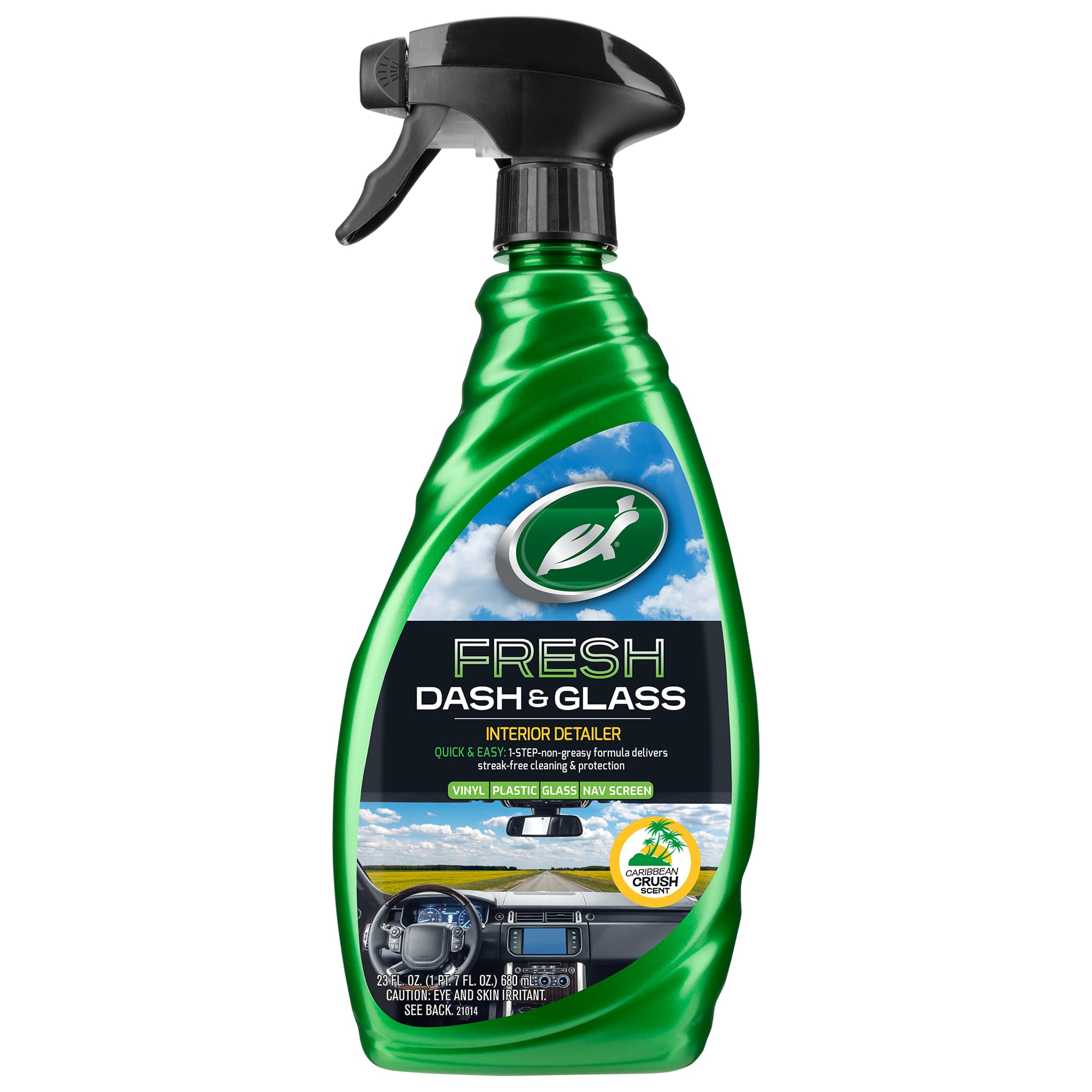 Turtle Wax Quick & Easy Dash & Glass Interior Detailer - car interior cleaner & shiner - car dashboard cleaner, car dashboard polish-image-29