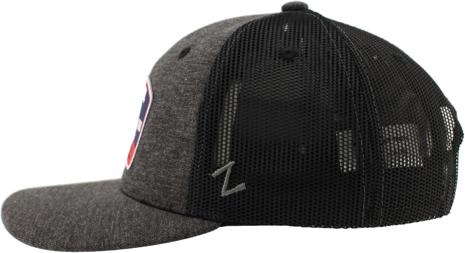 ZHATS Standard NCAA Officially Licensed Trucker Hat Carson Patch Switchback Black, One Size - Image 3