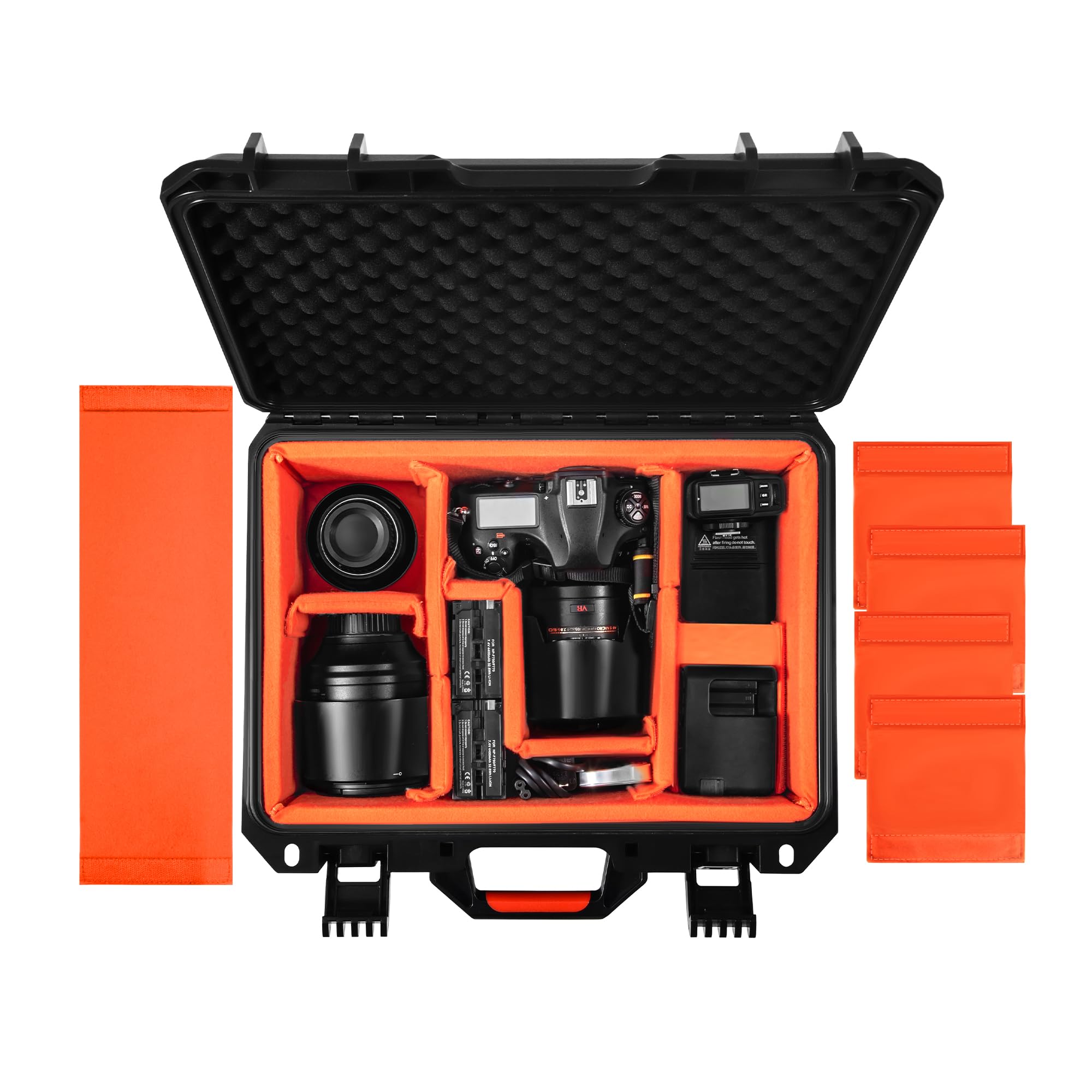 Kamerakoffer Transportkoffer Hard Tasche DSLR SLR Objektive 41.5 * 32.8 * 18.1cm wasserdichte Koffer Reise Cases Schutzteiler für DJI Mavic/Air/Mini Drohnen für Sony FE für Gopro