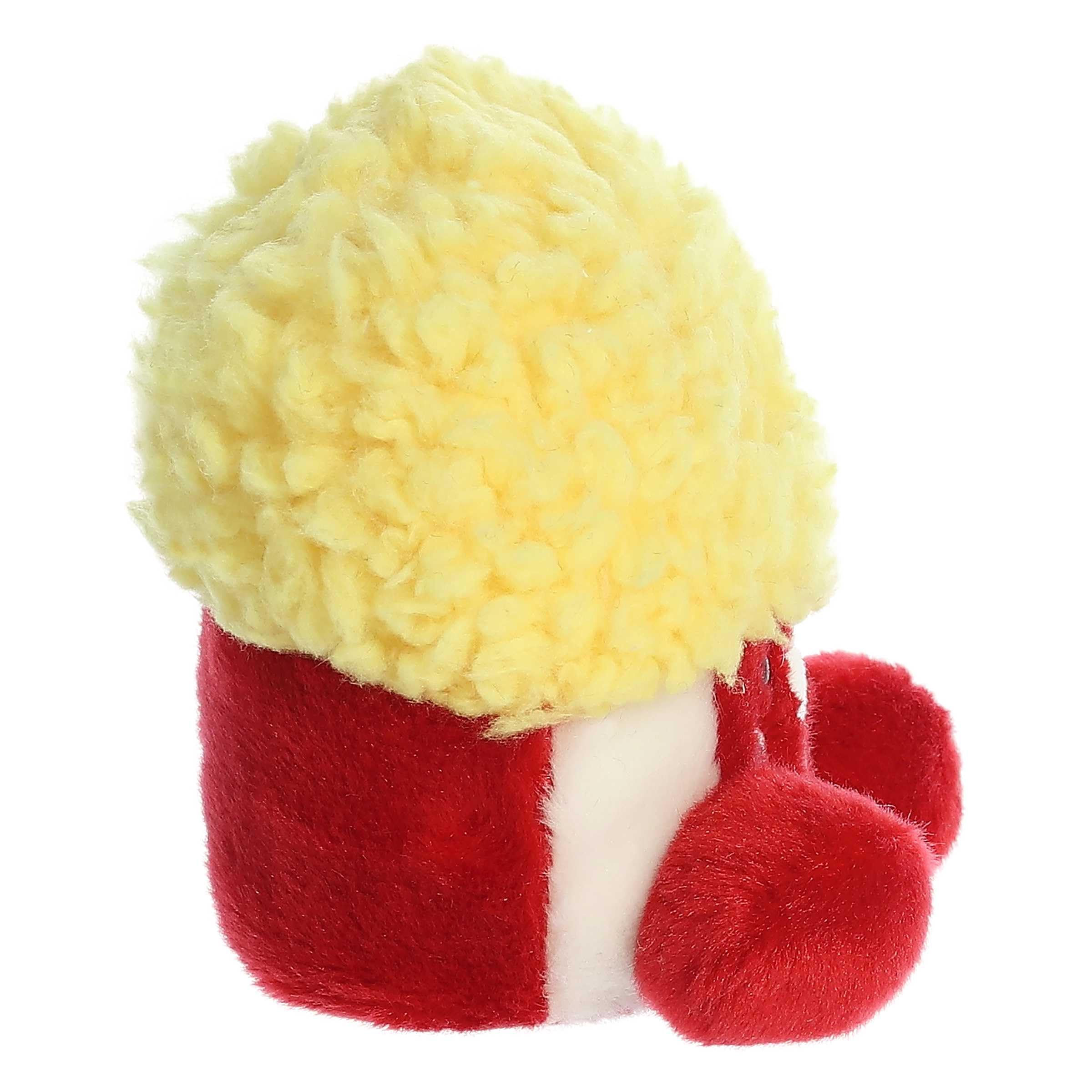Aurora Adorable Palm Pals Butters Popcorn Stuffed Animal - Pocket-Sized Play - Collectable Fun - Yellow 5 Inches - Image 3