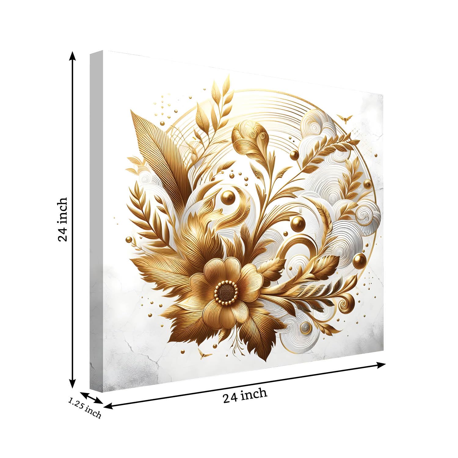RANDOM Modern Art Canvas Painting Home Décor Wall Painting With Frame For Living Room, Office (RAC-1842) 4