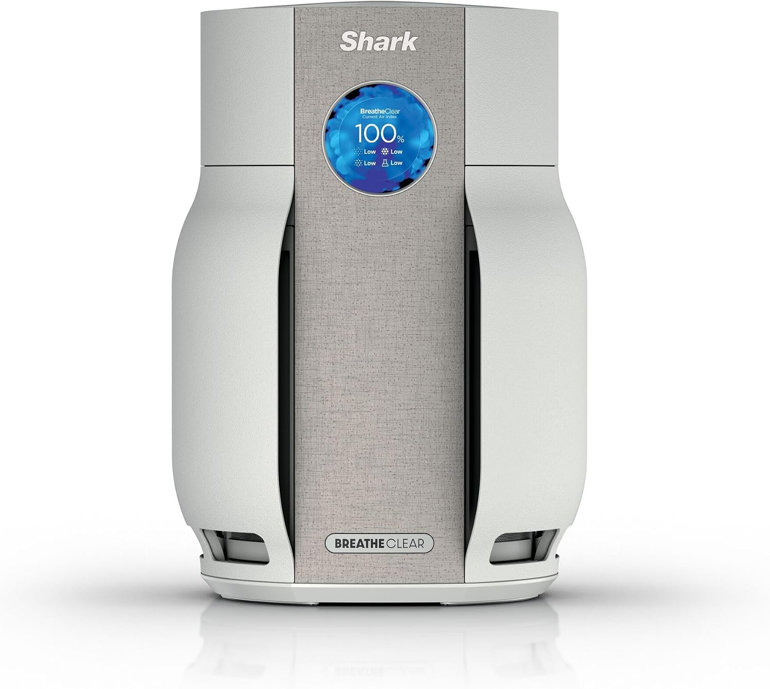 Shark BreatheClear with NeverChange6 Air Purifier, Exceeds HEPA Filter Standards, Automatic Sensing, Medium Room Coverage, Dove, HP162UK