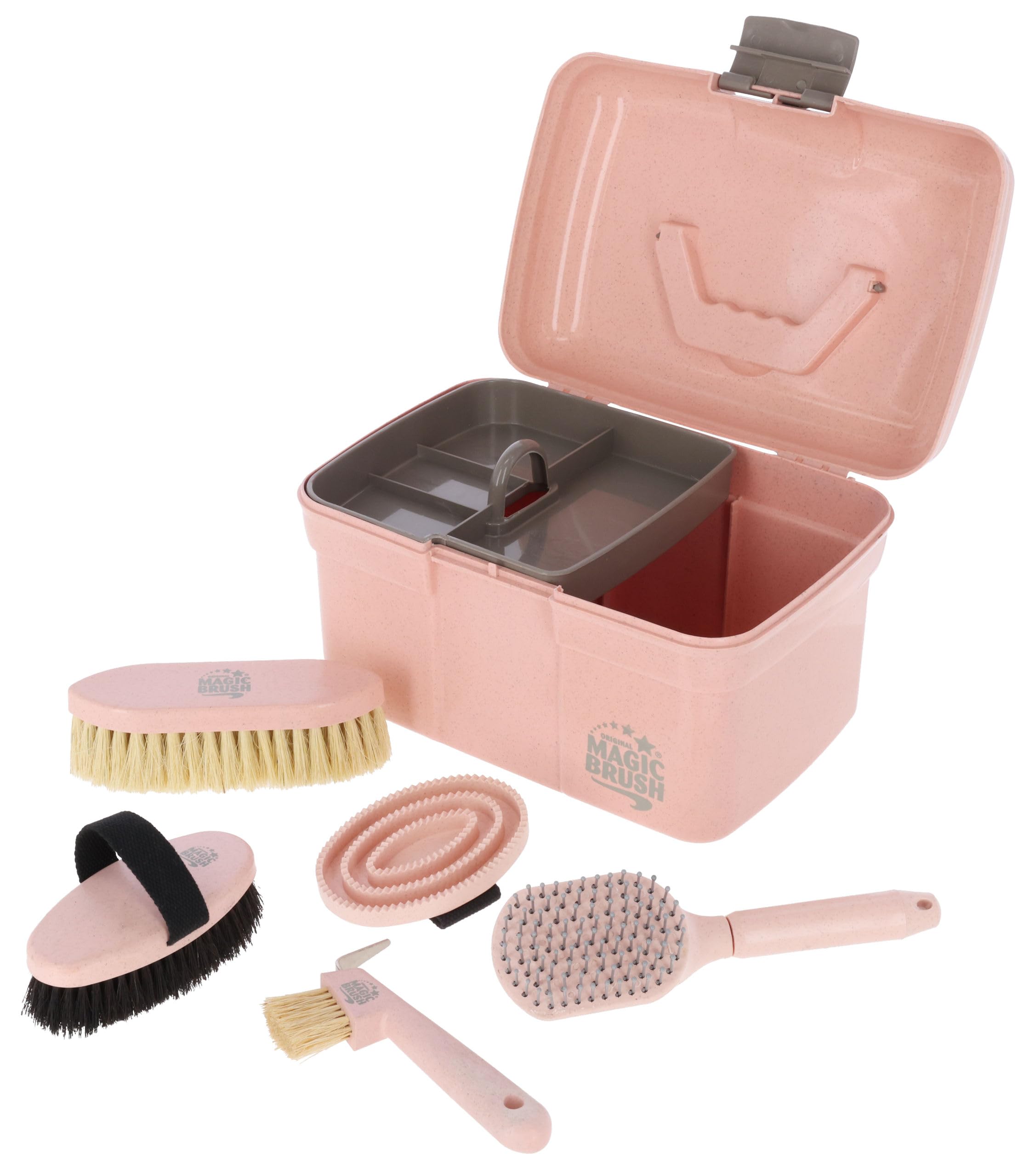 MagicBrush Coffre de pansage Waterlily Rose Pastel