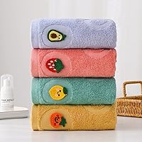 Vista 8 de YiLUOMO Green Spring - Juego de 2 toallas de mano suaves con bordado de limón, 100% algodón, absorbentes, para baño, decoración del día de San