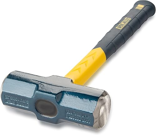 Miniatura 2 de ESTWING Sure Strike Engineer's Hammer - Trineo de 64 onzas con mango de fibra de vidrio y agarre antideslizante para cojín - MRF64E