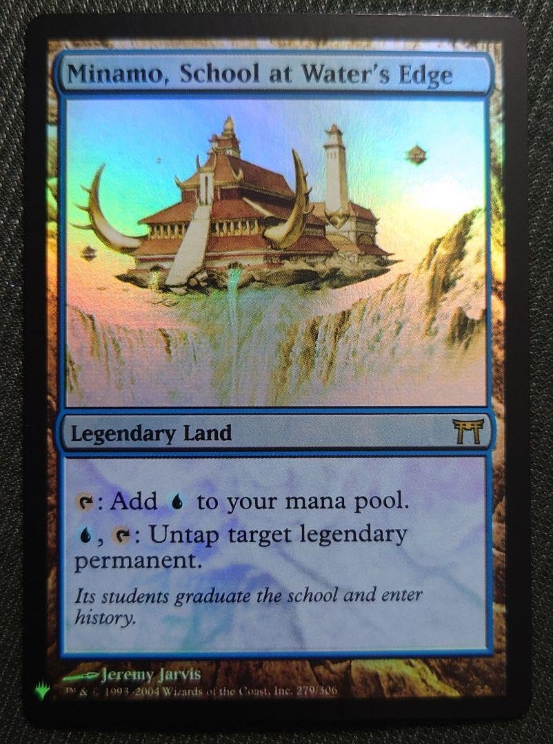 Amazon.co.jp: mtg 英語版 FOIL 水辺の学舎、水面院 mb1chk : おもちゃ