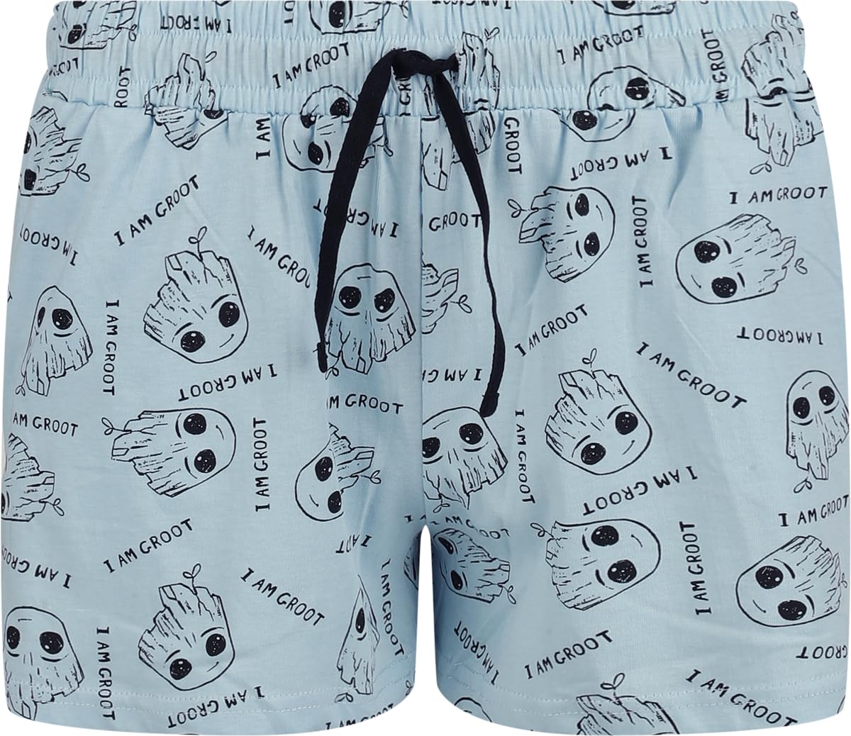 Les Gardiens De La Galaxie I Am Groot Mood Femme Pyjama bleu 100% Coton