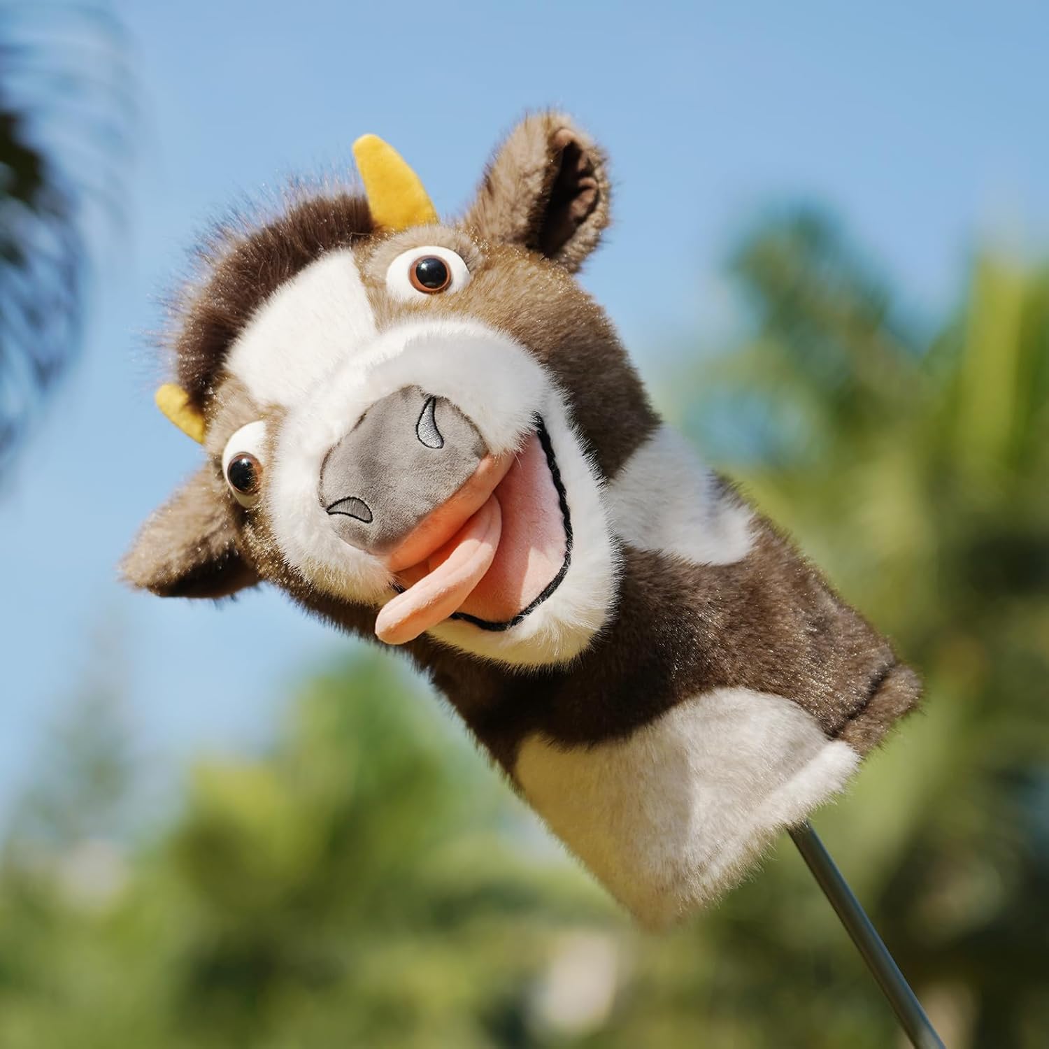 Craftsman Golf Club Head Cover Funny Cow Driver Headcover Cow Golf Club Cover Plush Animal Driver Head Cover Golf Gift