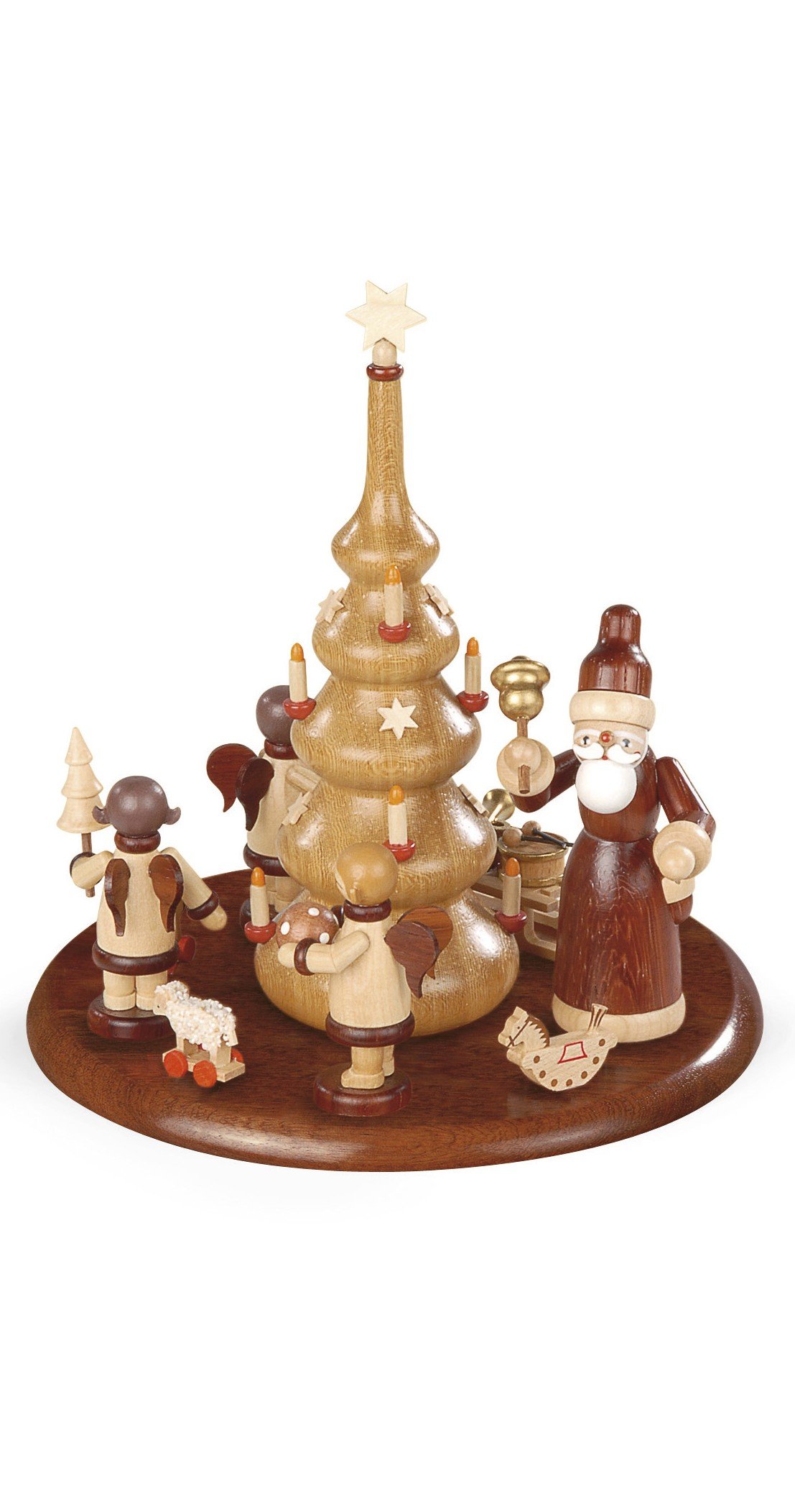 新品】クリスマスピラミッド天使 フィギュア4体オリジナル MU10312