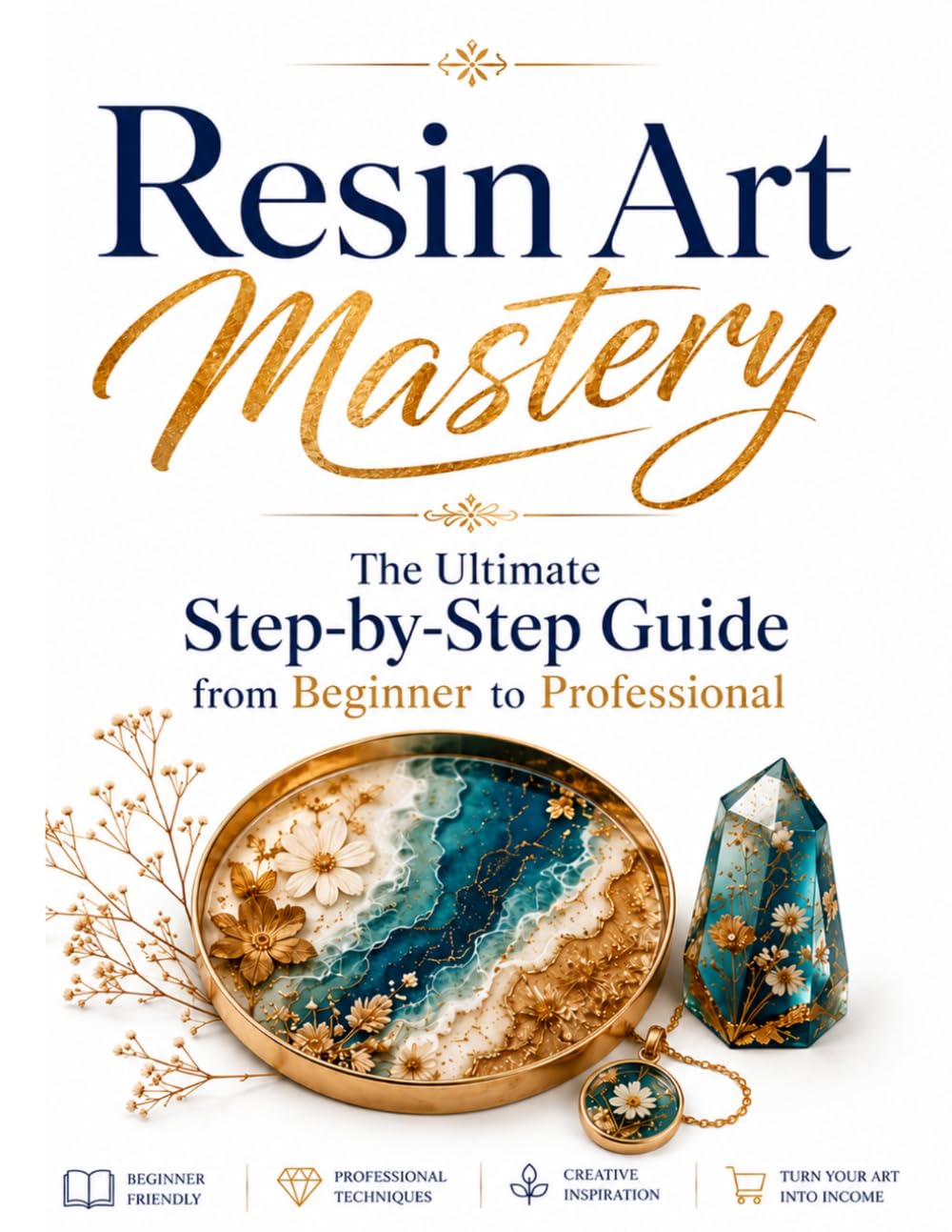 Resin Art Mastery: The Ultimate step by step Guide from beginner to professional
