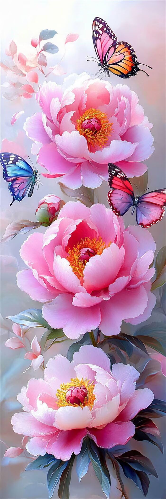 Diamond Painting Schmetterling, Diamond Painting Erwachsene 50x150cm qw2-23
