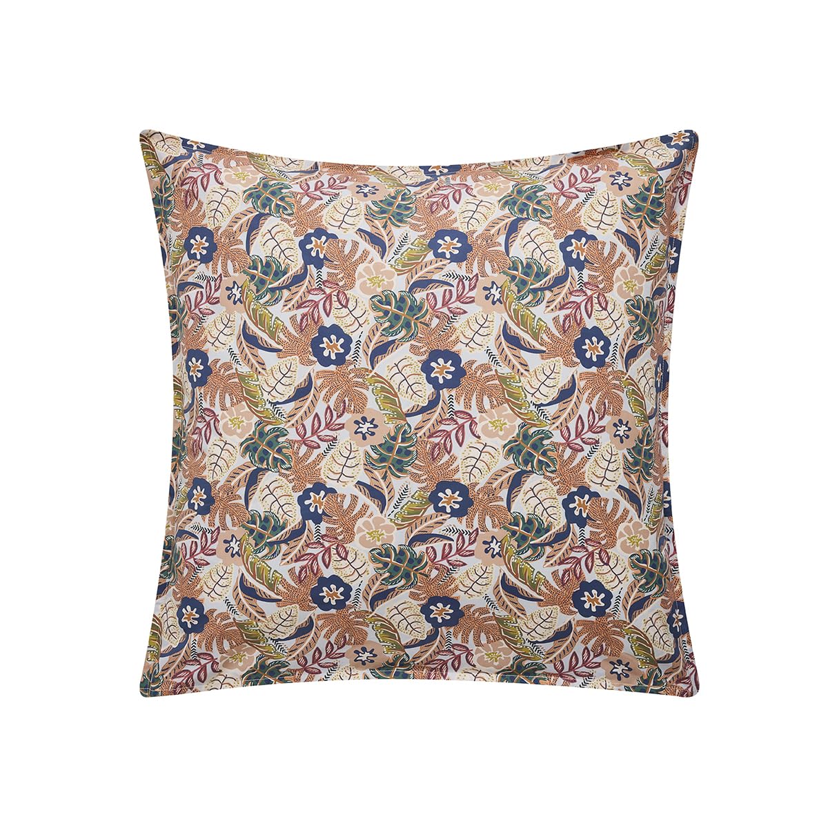 Printed Cotton Percale Pillowcase Ohana 65 x 65 cm Essix