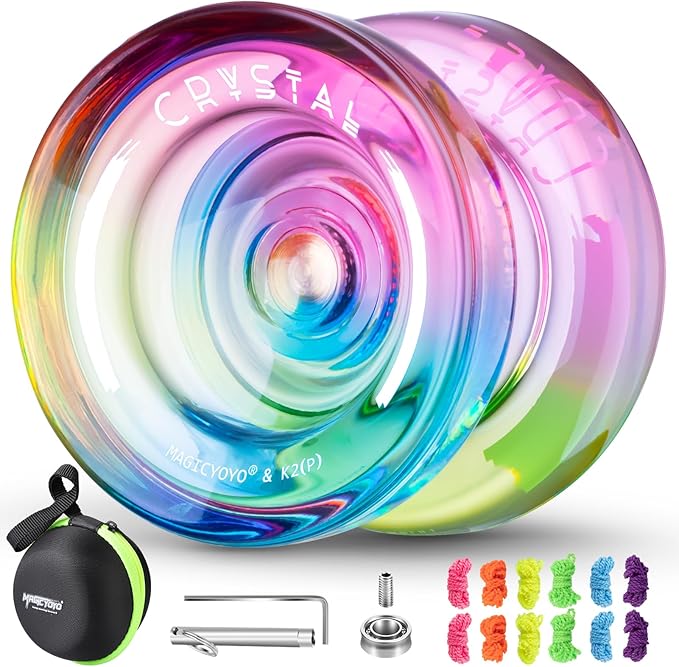 MAGICYOYO Crystal Yoyo K2 Responsive Yoyo for Kids, Professional Yoyo