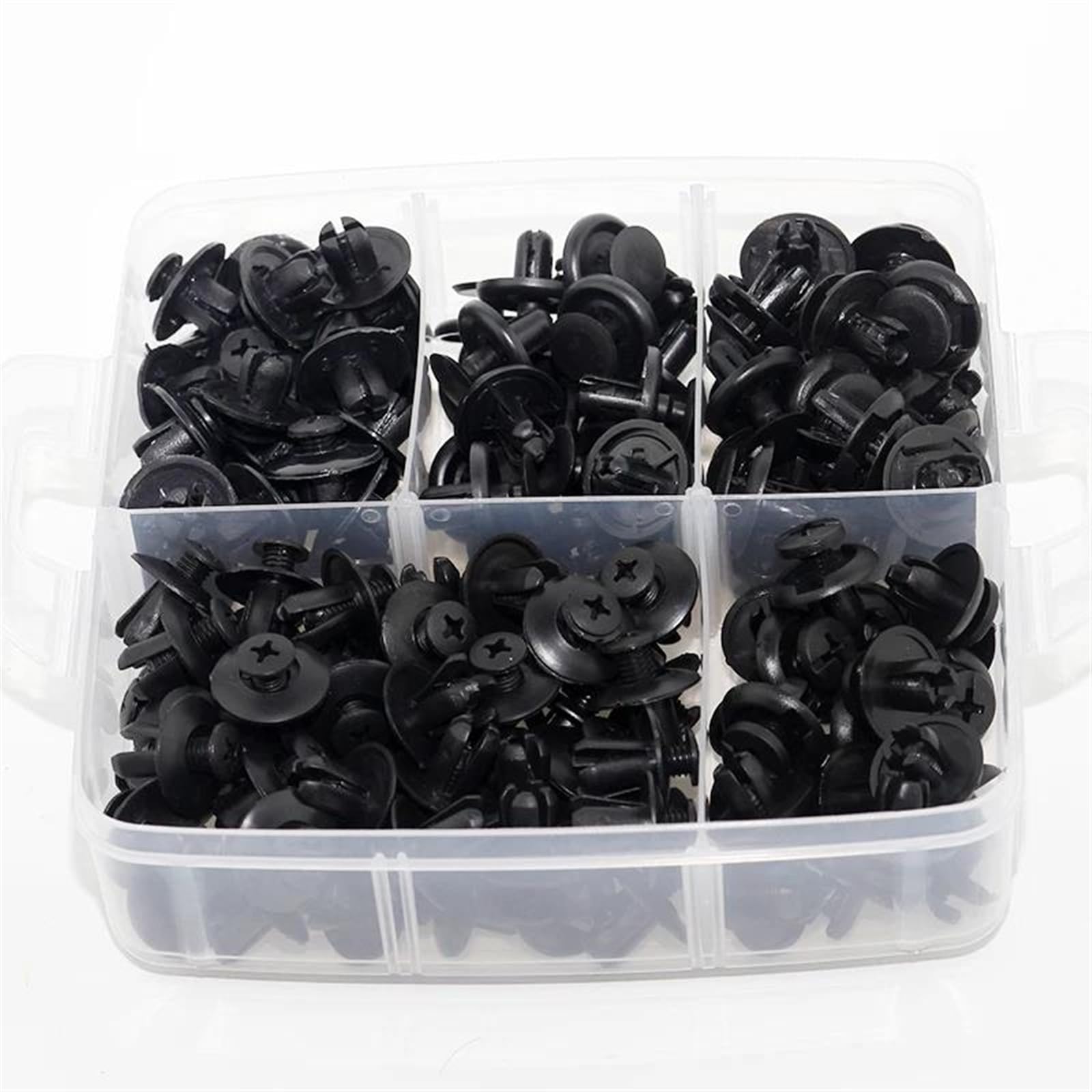 Viti e accessori 16 Tipi Di 630 Pezzi Strumenti Per Auto Elementi Fissaggio Automobilistici Set Clip Per Paraurti Per Parti Riparazione(630pcs)
