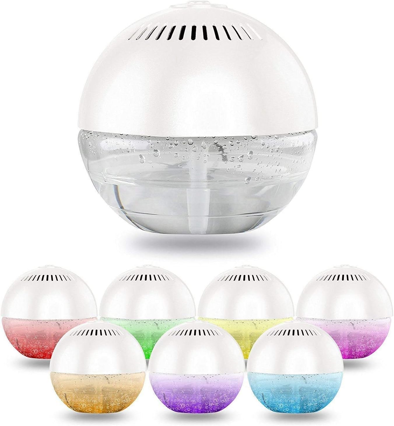 Unibos Fresh Air Globe Revitalizer Freshener Purifier Humidifier Ioniser with Colour Changing