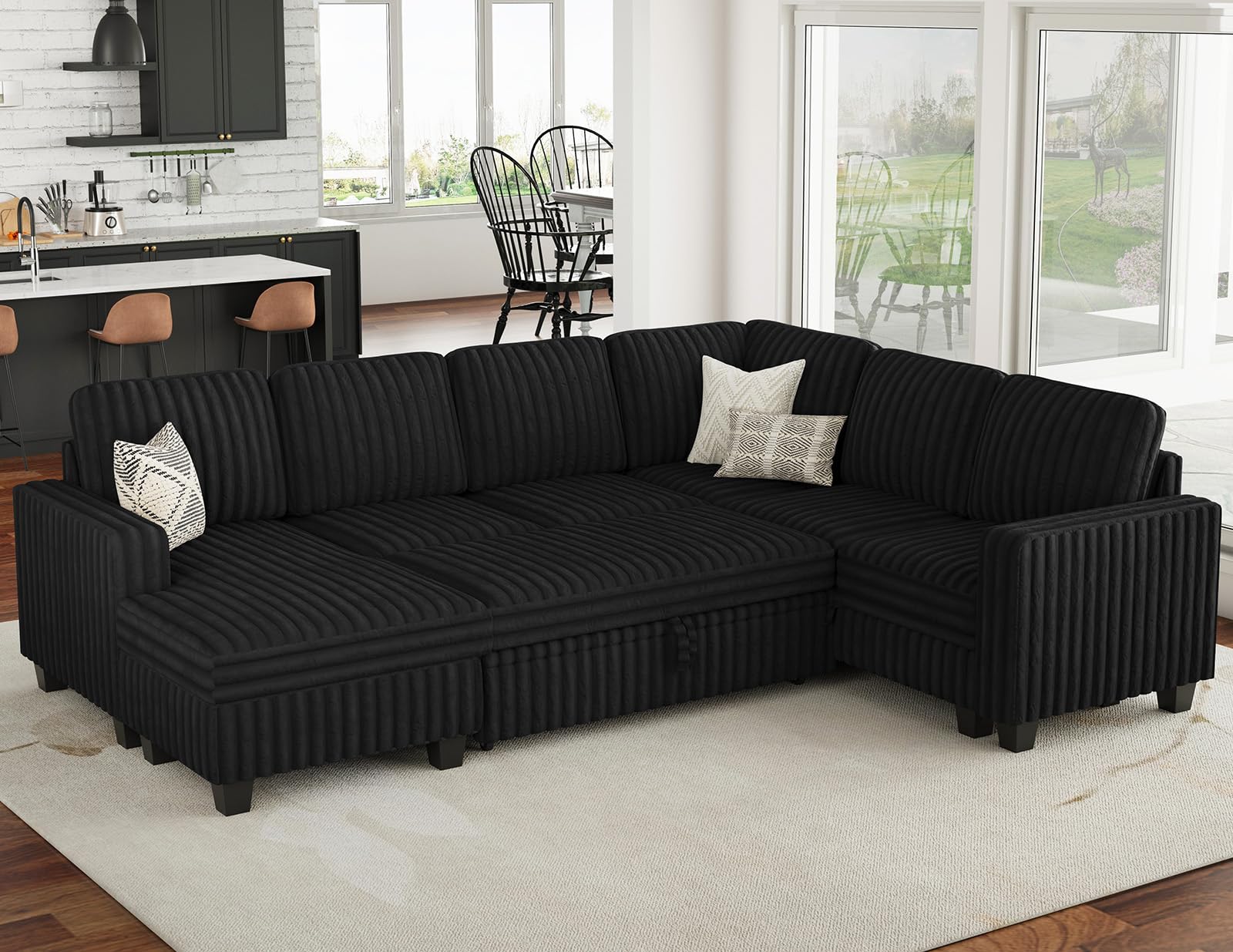 Belffin Corduroy Modular Sectional