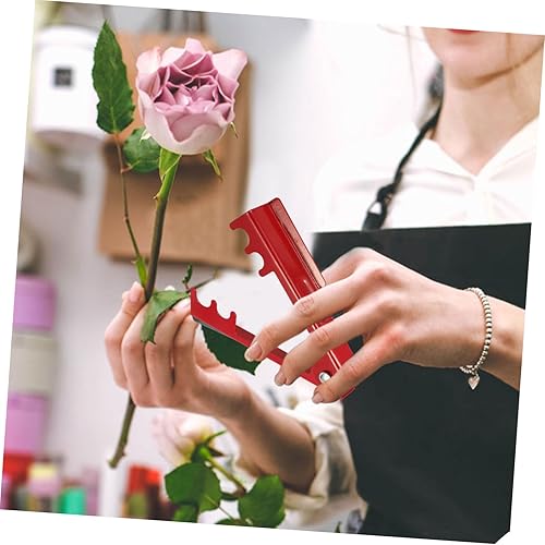 Miniatura 3 de Removedor de espinas primaverales, 3 piezas, pelador de espinas de rosas, hojas de flores, herramienta de extracción de tallos florales para uso en