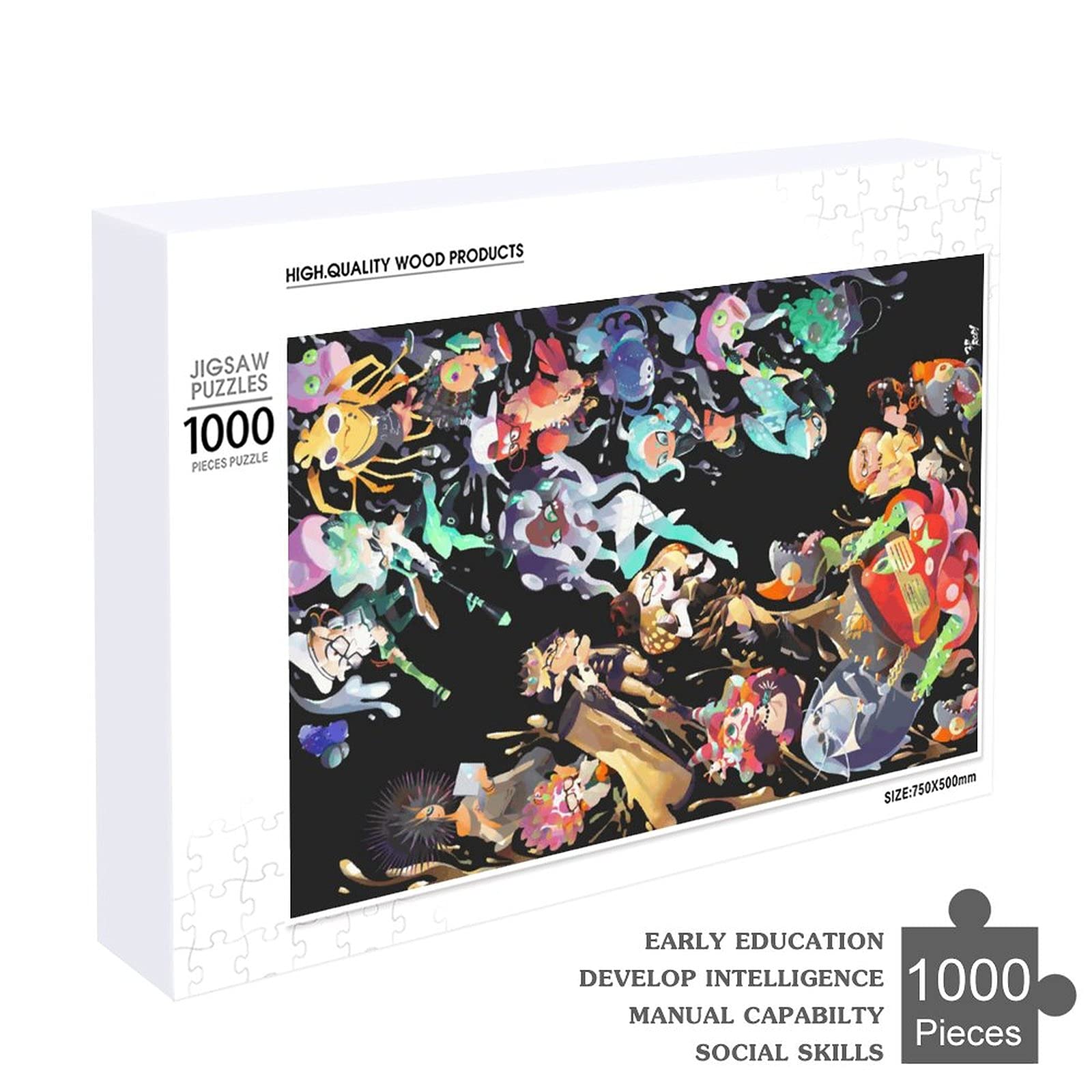 Amazon.co.jp: スプラトゥーン ジグソーパズル 300/500/1000ピース