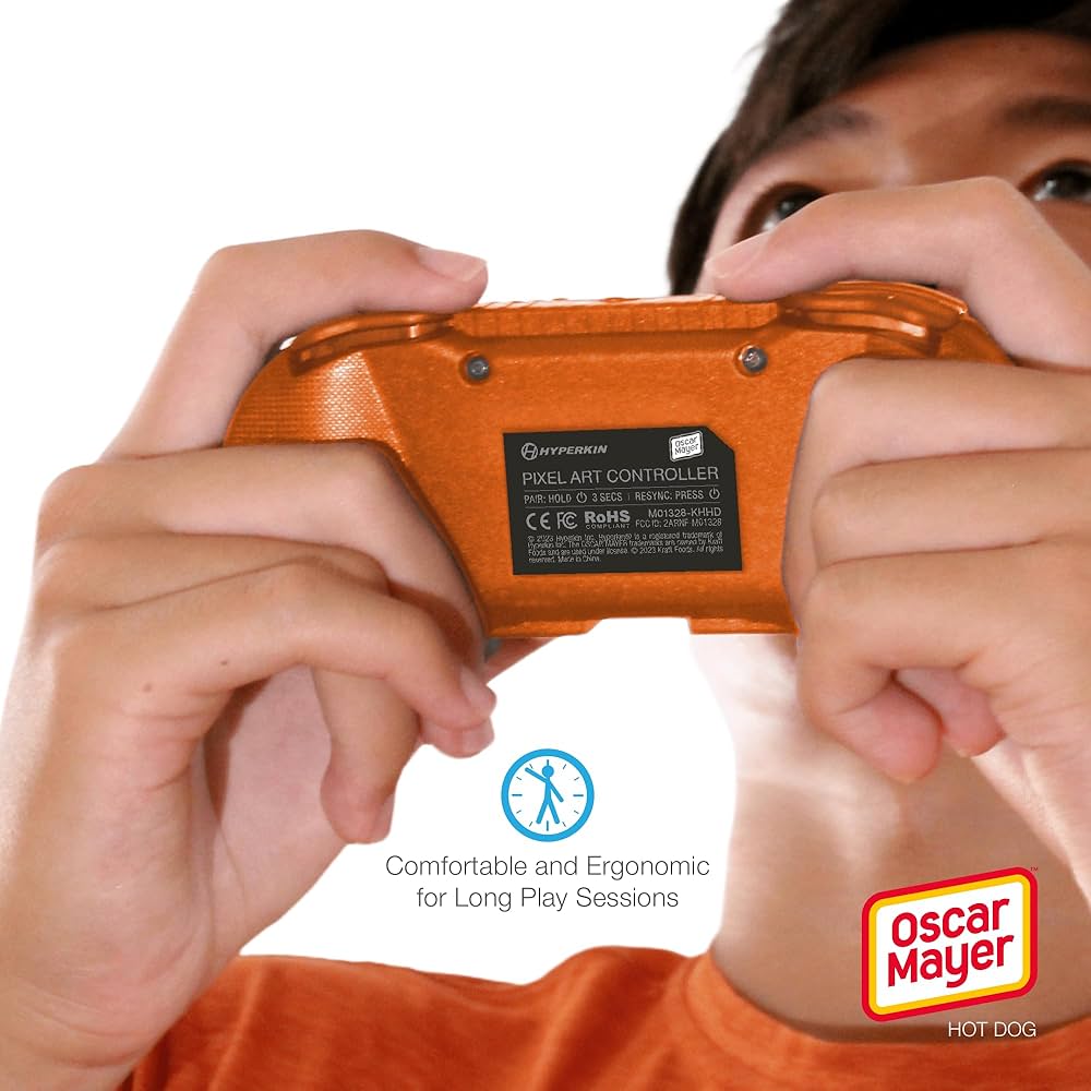 Nintendo Switch - Oscar Amazon.com: Hyperkin Limited Edition Pixel Art Bluetooth