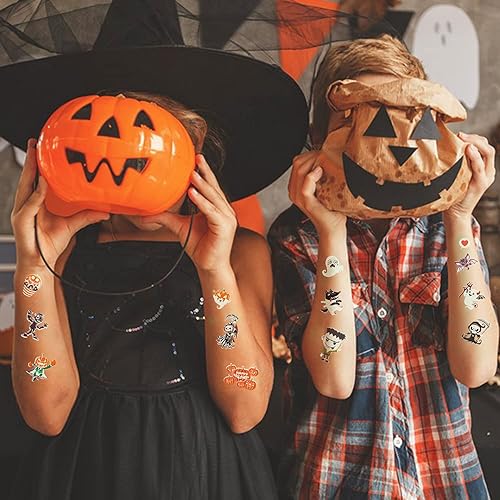 Miniatura 9 de Tatuajes de dinosaurios temporales para niños, 236 estilos de patrones luminosos de dinosaurio impermeables, calcomanías de tatuajes falsos de