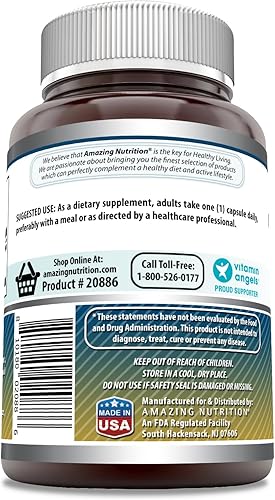 Miniatura 3 de Amazing Formulas Suplemento de aminoácidos taurina  1000 mg por porción  100 cápsulas  Sin OMG  Sin gluten  Fabricado en Estados Unidos  Paquete de 3
