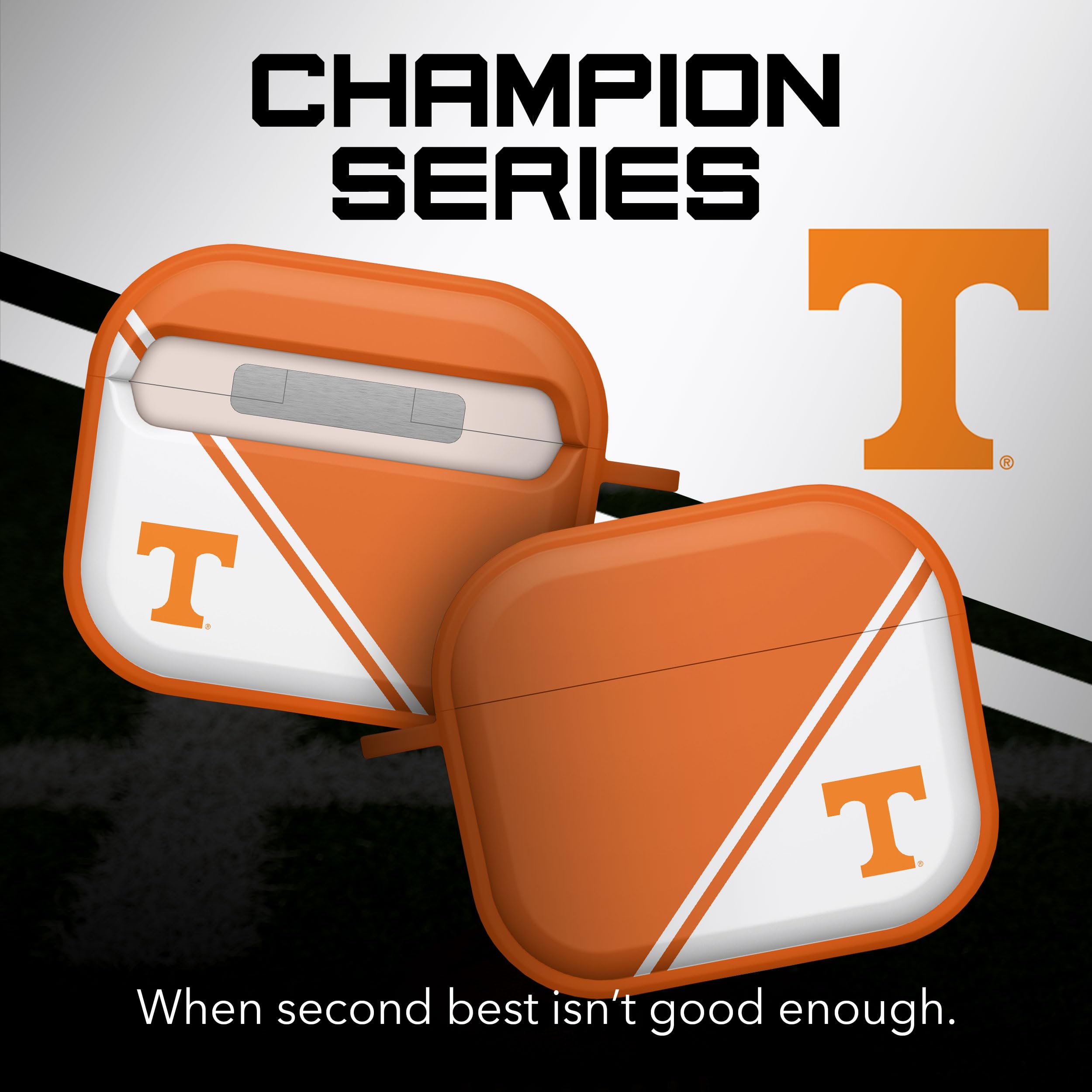 Affinity Bands Tennessee Volunteers Champion Series HDX Case Cover Compatible with Apple AirPods Generation 3