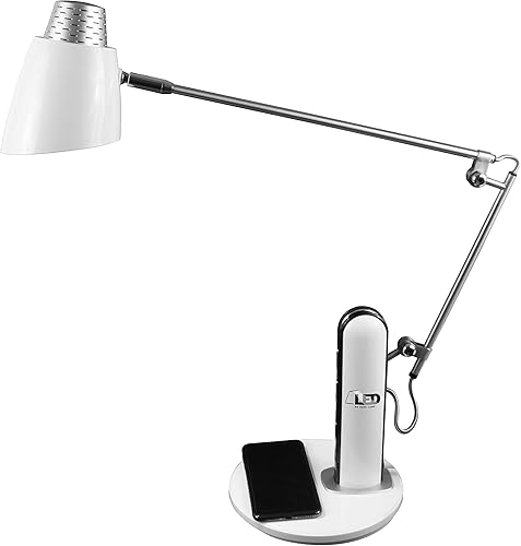 Royal Sovereign Lámpara de escritorio LED con carga inalámbrica Qi (RDL-210Qi)