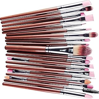 Juego de brochas de maquillaje, 20 piezas de ...