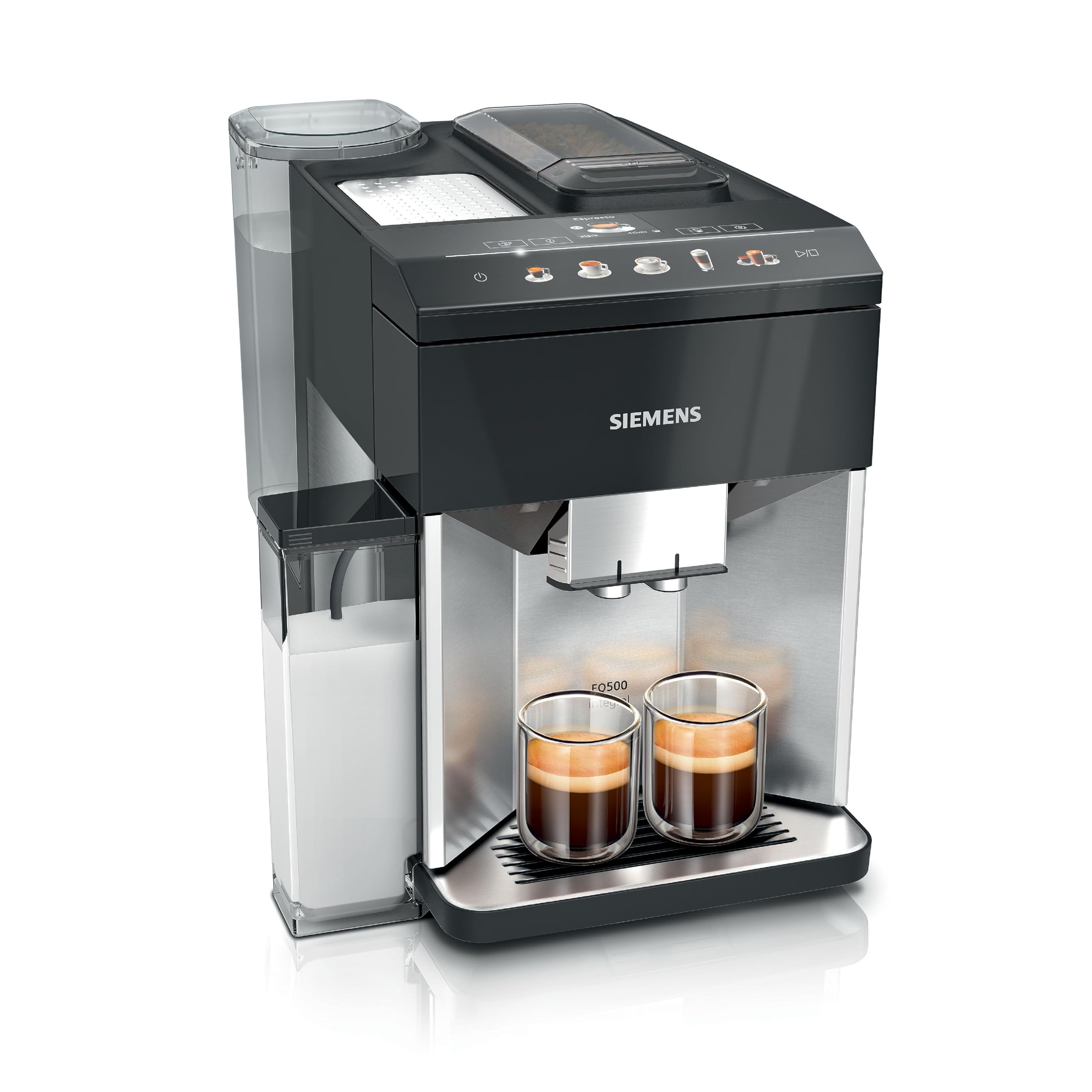 Siemens EQ500 intégrale TQ517D03, machine à café grain-broyeur, 1500 W, broyeur céramique