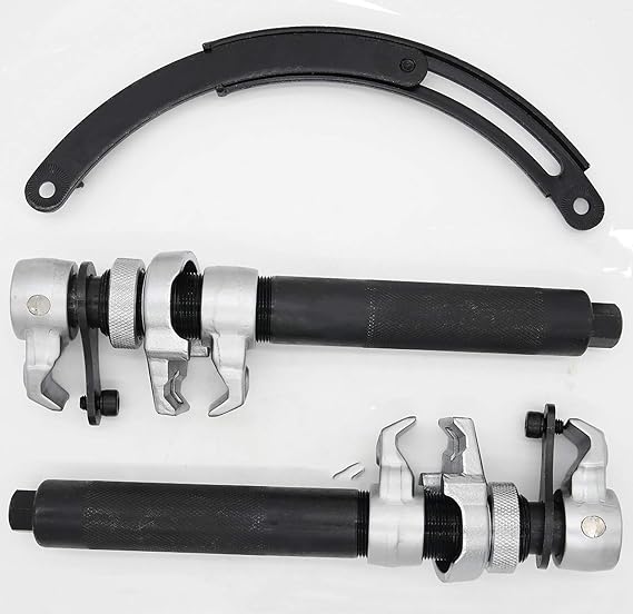 KAKO Strut Spring Compressor Tool, Coil Spring Compressor Tool, Strut Spring Compressor, Ultra Rugged Coil Spring Compressor with Safety Guard and Carrying Case
