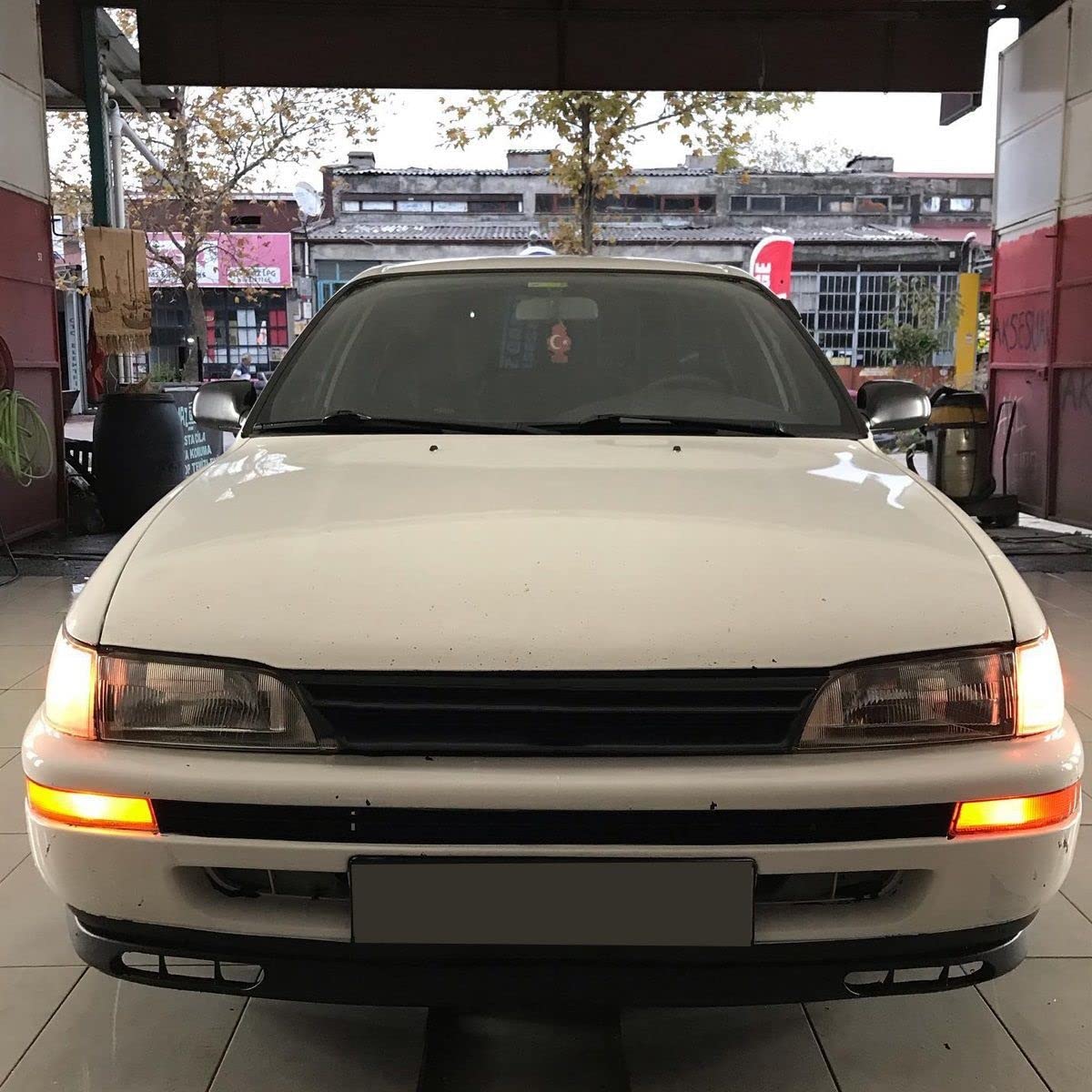 2 szt. PRZEDNI SPOILER Zderzak Lip Euro Spoiler Uniwersalny zestaw karoserii, dla TOYOTA, modelu Corolla, Laguna