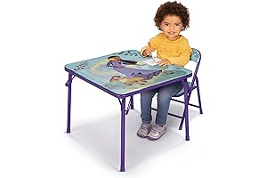 Sturdy Mickey-Themed Table and Chair Set for Toddlers