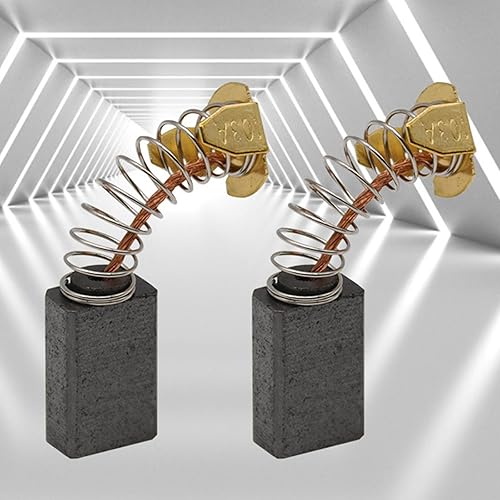 Miniatura 7 de 1 Unidades de cepillo de carbono martillo eléctrico amoladora angular de grafito reemplazo para herramientas eléctricas rotativas cepillos de carbono