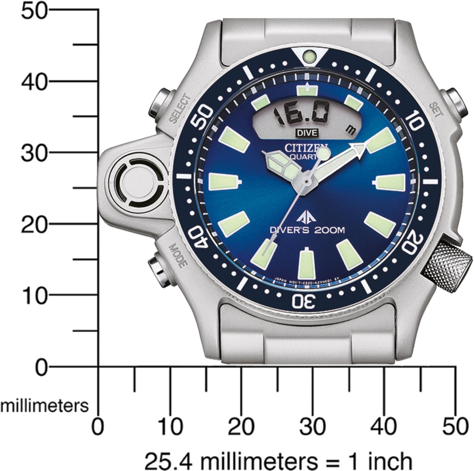 Citizen Reloj analógico para hombre de cuarzo 32020855