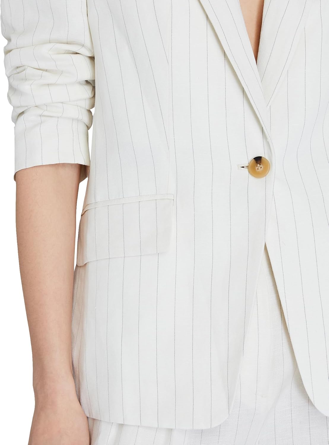 Club Monaco Petite Women's Relaxed Single Breasted Blazer