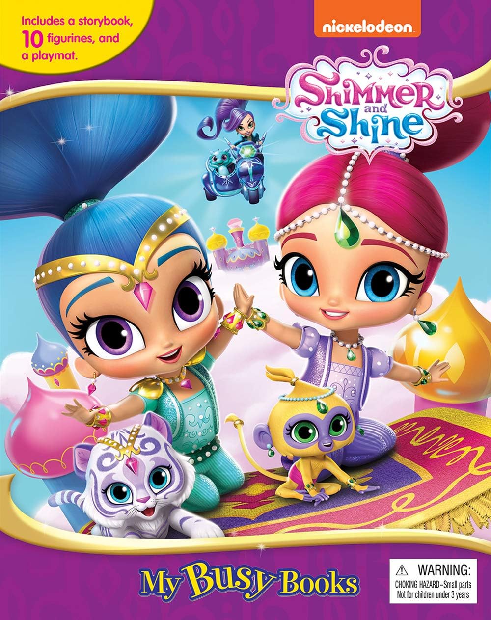 Shimmer and Shine My Busy Book Board book – February 1, 2017