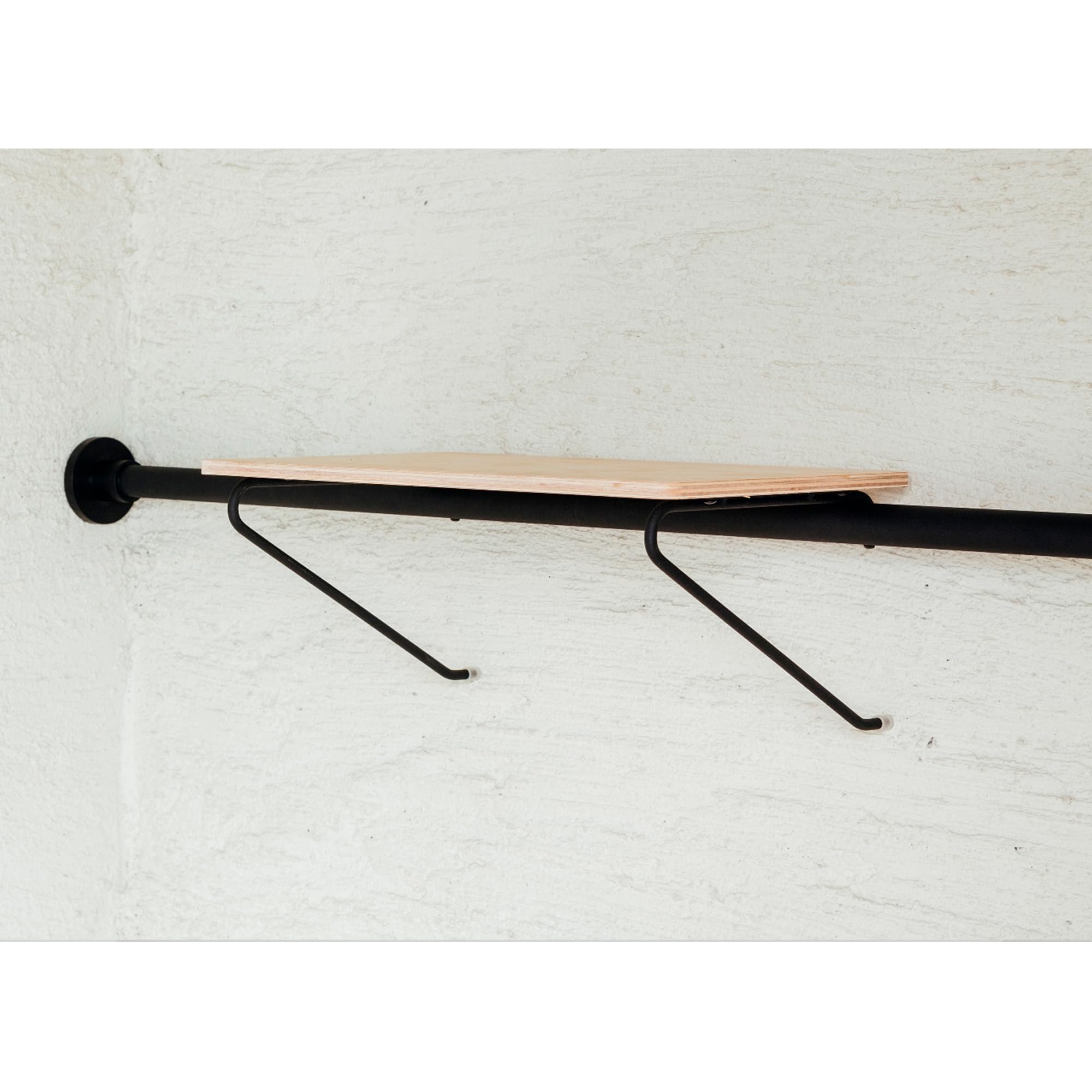 Amazon.co.jp: DRAW A LINE 004 Shelf シェルフA ブラック 幅40x奥行