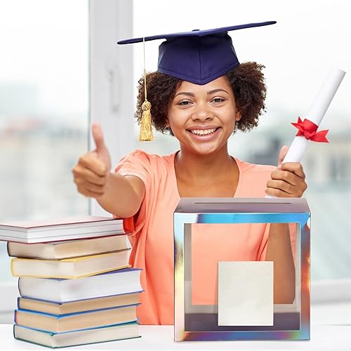 Miniatura 404 de Hxezoc Caja de tarjetas de San Valentín, buzón de cartón para el día de San Valentín para el aula de los niños, día de San Valentín, baby showers