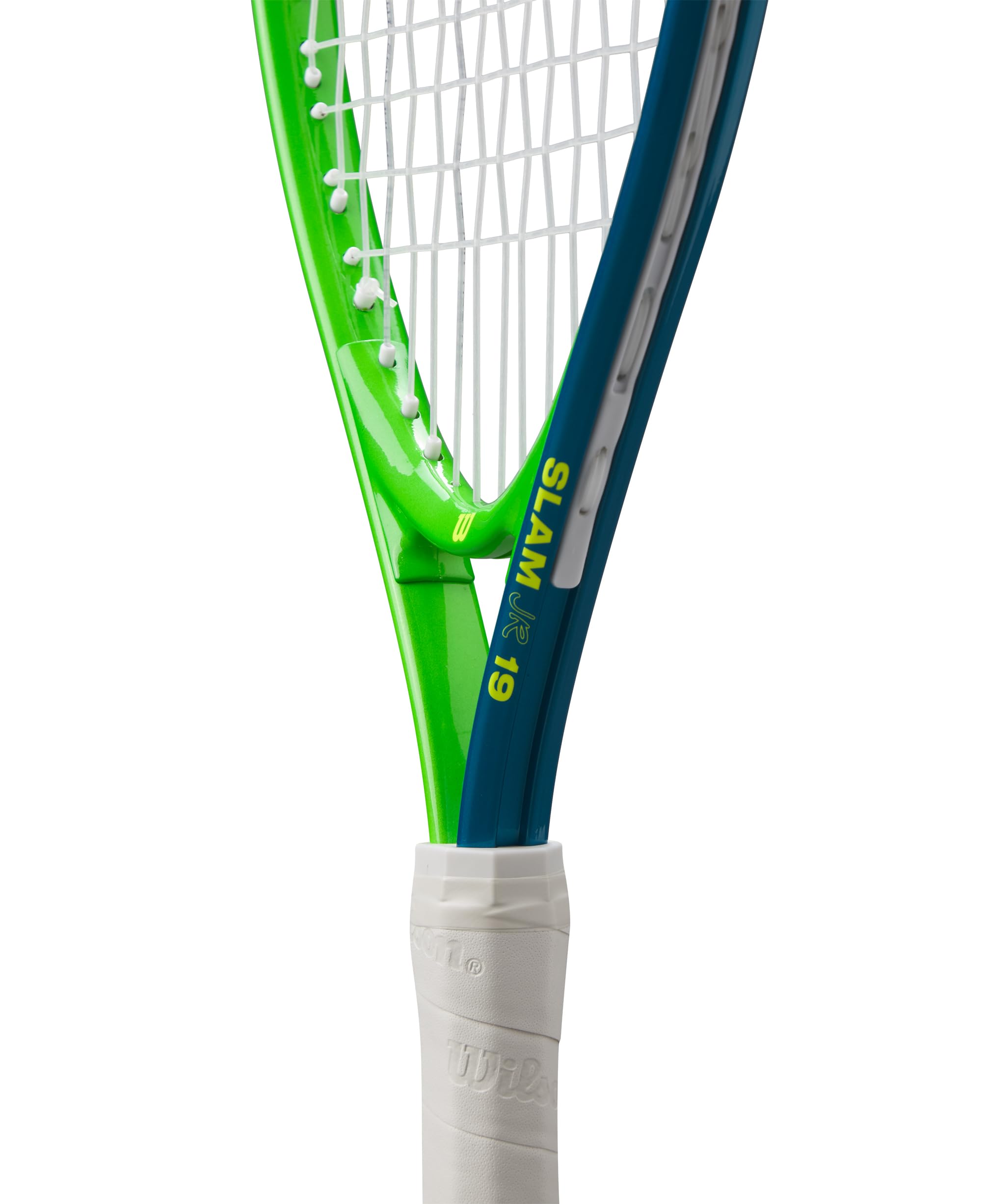 Wilson Slam Junior 19 Boys Tennis Racket Red/Yellow Strung 205g L