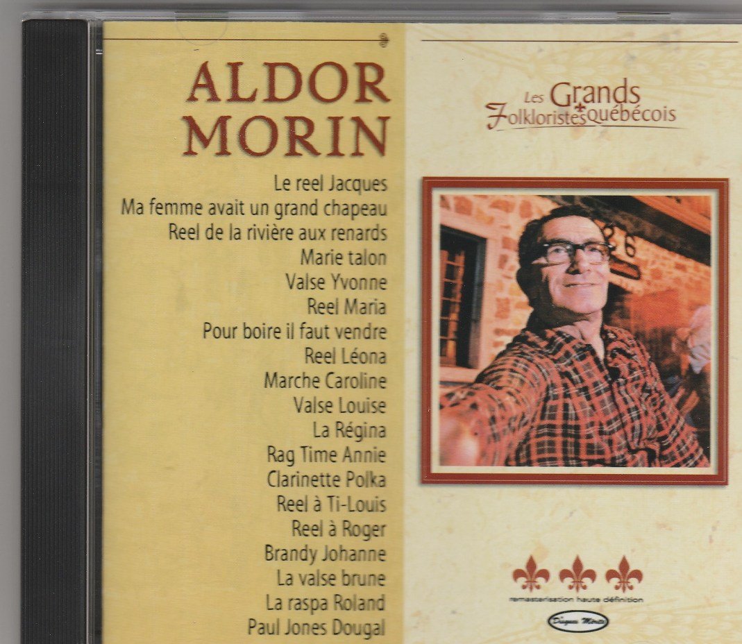 Serie Les Grands Folkloristes [Audio CD] Morin, Aldor