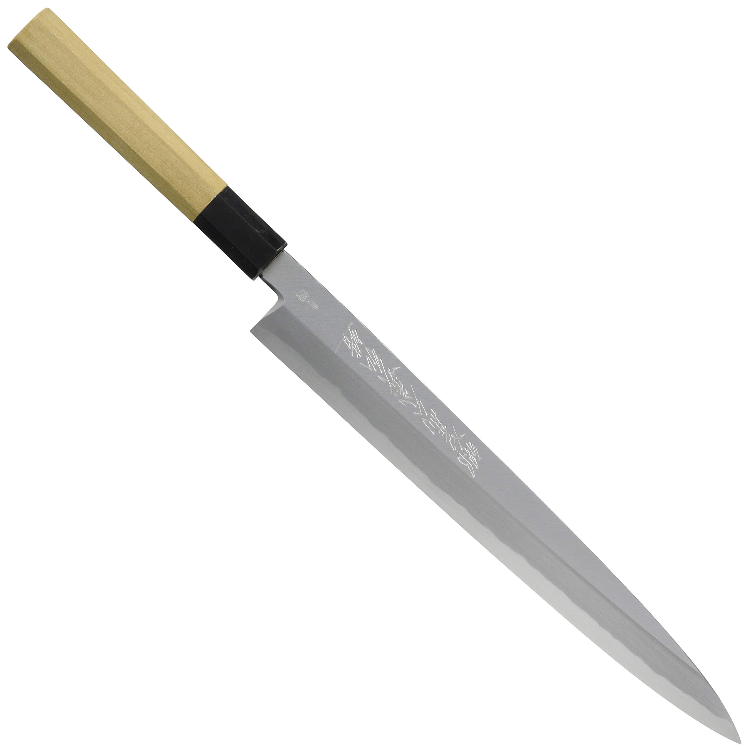 Amazon.co.jp: 山脇刃物製作所 柳刃包丁 シルバー 270mm 郷右馬允義弘