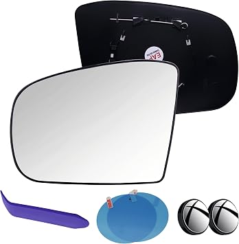 Driver Side Mirror Glass Compatible with Mercedes ML GL R-Class